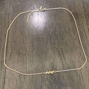 Vintage Name Necklace